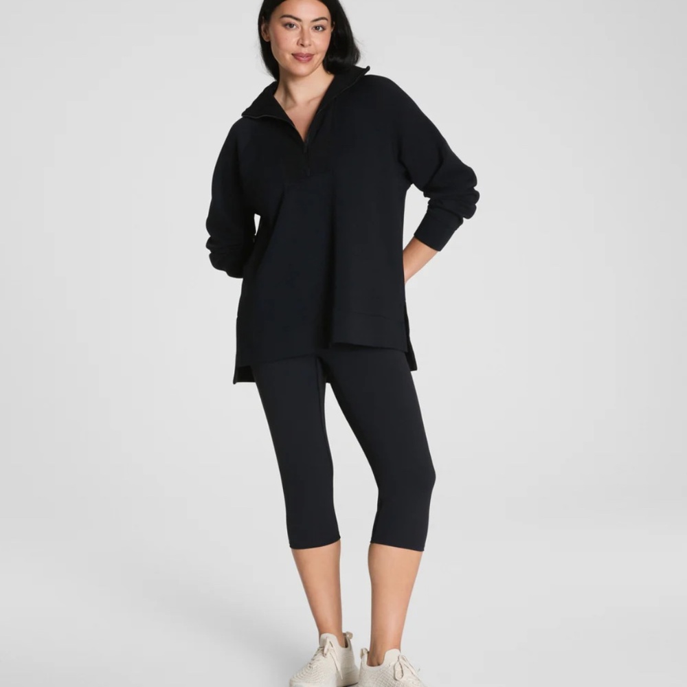 SPANX AirEssentials Brushed Half Zip Tunic